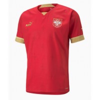 Camisa de Futebol Sérvia Equipamento Principal Mundo 2022 Manga Curta